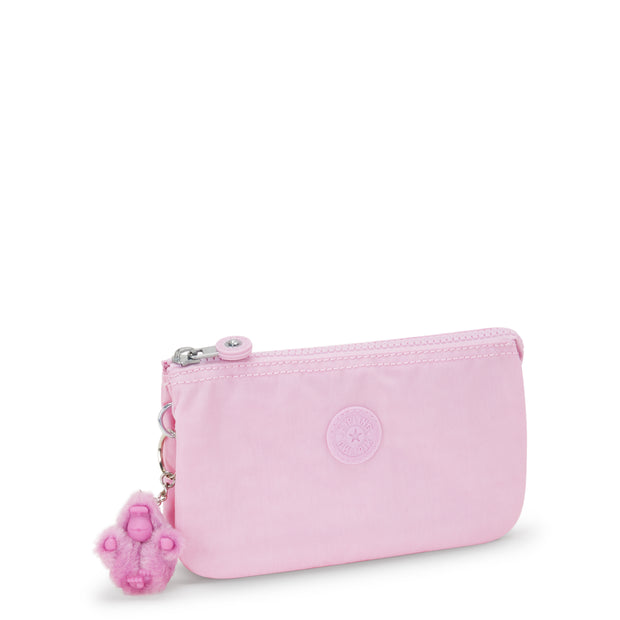 KIPLING محفظة كبيرة أنثى تزهر الوردي الإبداع L