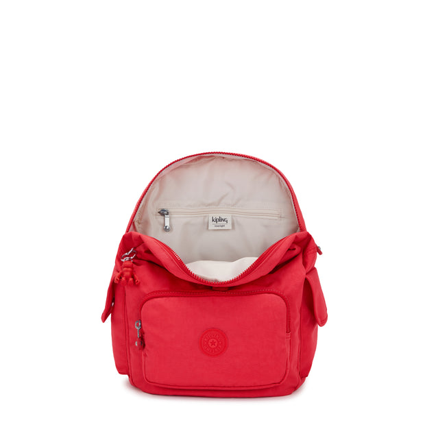 Kipling حقيبة ظهر صغيرة أنثى حزب الوردي مدينة حزمة S