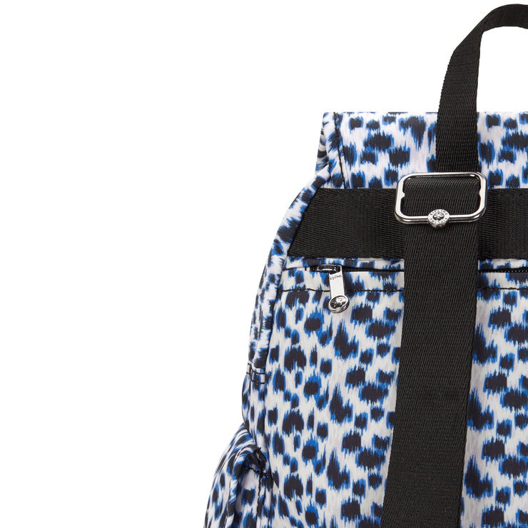 KIPLING حقيبة ظهر صغيرة أنثى فضولية ليوبارد سيتي حزمة S