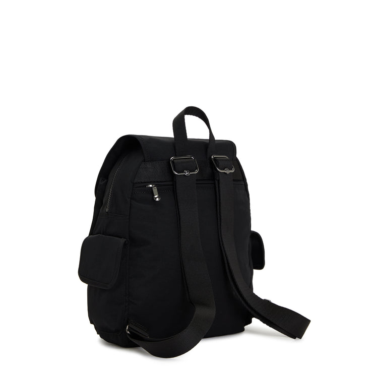 حقيبة ظهر صغيرة من KIPLING حقيبة ظهر أنثوية سوداء لا نهاية لها S - I2525-TB4