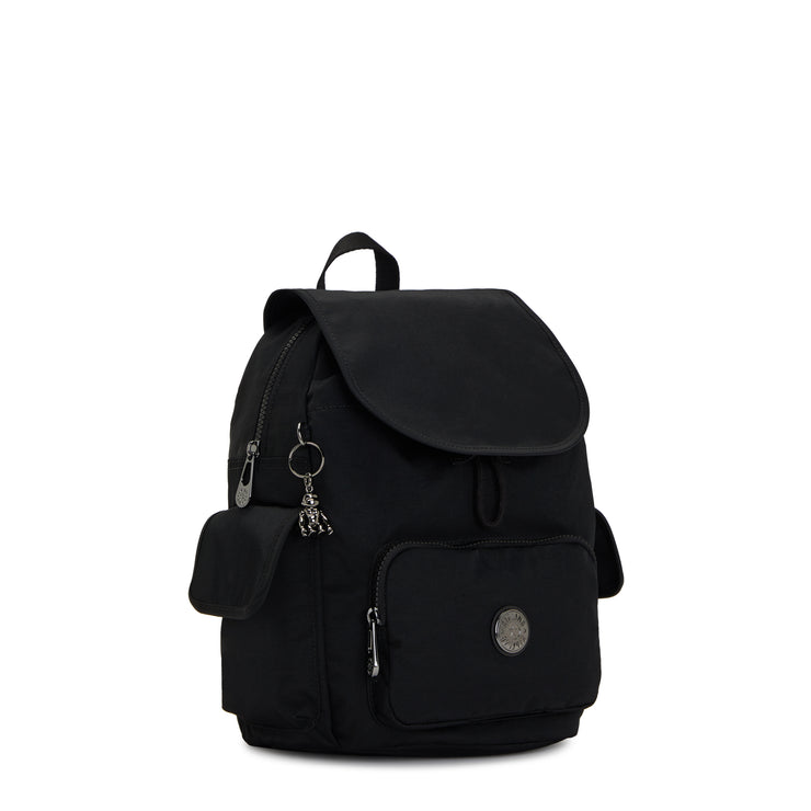 حقيبة ظهر صغيرة من KIPLING حقيبة ظهر أنثوية سوداء لا نهاية لها S - I2525-TB4