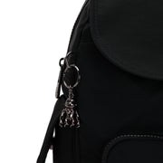 حقيبة ظهر صغيرة من KIPLING حقيبة ظهر أنثوية سوداء لا نهاية لها S - I2525-TB4