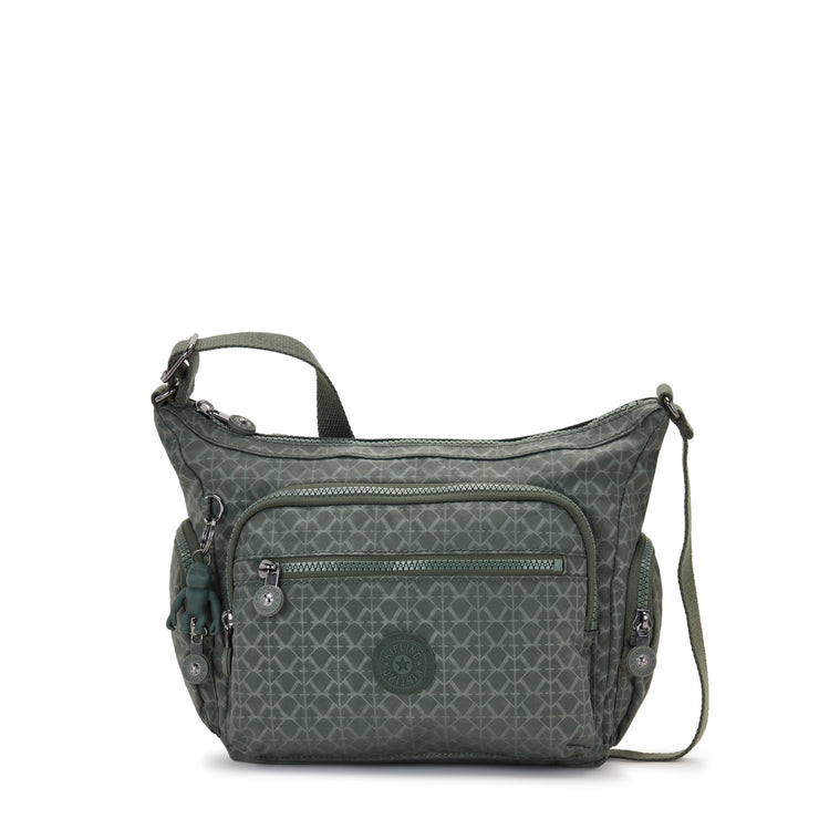 KIPLING الصغيرة كروس بودي أنثى علامة خضراء النقش غابي S