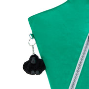حقيبة KIPLING متوسطة الحجم بإغلاق بسحاب أنثوي أخضر سريع أخضر جديد سيسلي - I2888-AG4