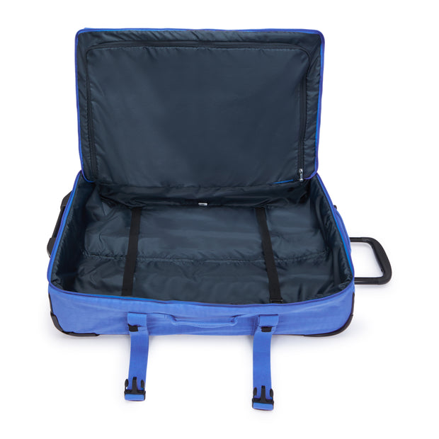 حقيبة KIPLING edium بعجلات مع أحزمة قابلة للتعديل للجنسين هافانا أزرق أفيانا M