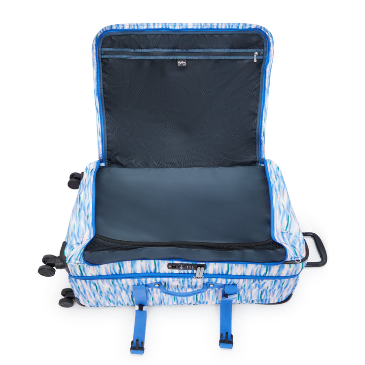 حقيبة KIPLING كبيرة ذات عجلات أنثى أنثى زرقاء مخففة ذات عجلات L - I3397-TX9