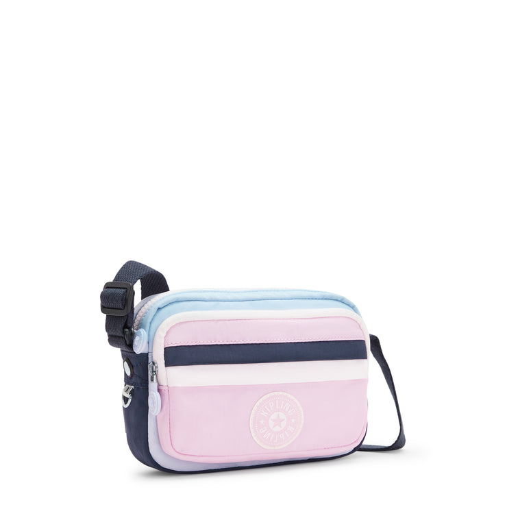 حقيبة كروس صغيرة للإناث KIPLING L وردي أزرق بل سيسكو - I3615-9KR