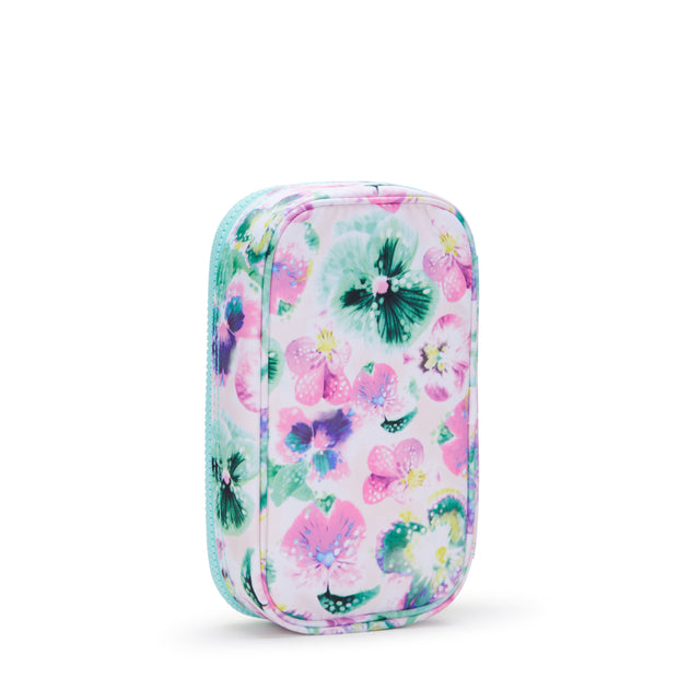 علبة أقلام رصاص متوسطة الحجم من KIPLING أنثى أكوا بلوسوم 50 قلمًا - I3707-7EC