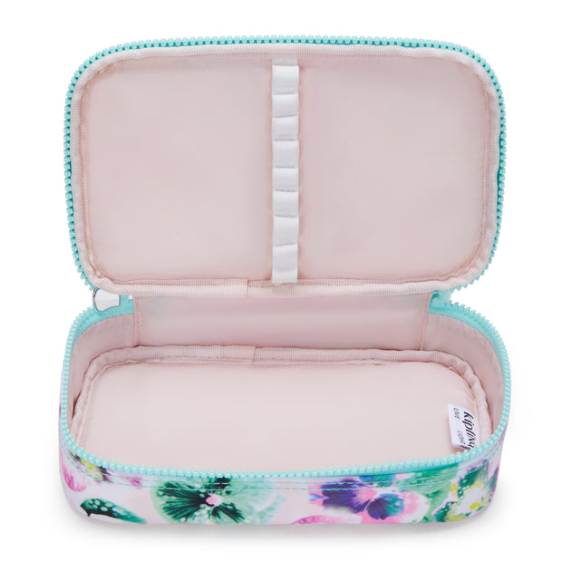 علبة أقلام رصاص متوسطة الحجم من KIPLING أنثى أكوا بلوسوم 50 قلمًا - I3707-7EC
