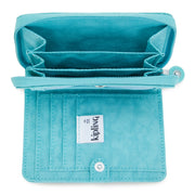 محفظة KIPLING متوسطة الحجم أنثوية باللون المائي العميق حب المال - I3738-T6E