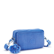 KIPLING كروس بودي صغير قابل للتحويل إلى حقيبة خصر (مع أحزمة قابلة للإزالة) أنثى هافانا أزرق أبانو متعدد