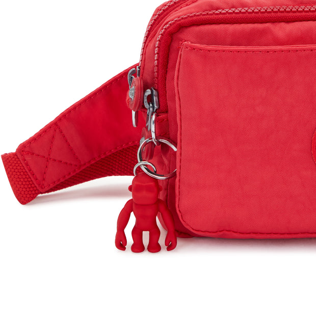 كيبلينغ كروس بودي صغير قابل للتحويل إلى حقيبة الخصر (مع أحزمة قابلة للإزالة) أنثى حزب الوردي أبانو متعدد