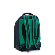 حقيبة ظهر كبيرة KIPLING (مع حماية للكمبيوتر المحمول) للجنسين أزرق أخضر غرفة فئة Bl