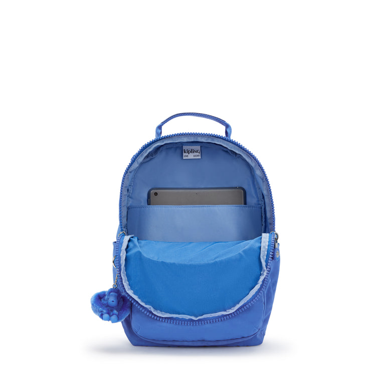 حقيبة ظهر صغيرة (مع حماية للكمبيوتر المحمول) من KIPLING للجنسين أزرق هافانا سيول S - I4082-JC7