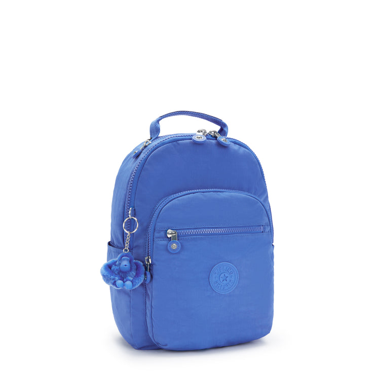 حقيبة ظهر صغيرة (مع حماية للكمبيوتر المحمول) من KIPLING للجنسين أزرق هافانا سيول S - I4082-JC7