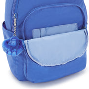 حقيبة ظهر صغيرة (مع حماية للكمبيوتر المحمول) من KIPLING للجنسين أزرق هافانا سيول S - I4082-JC7
