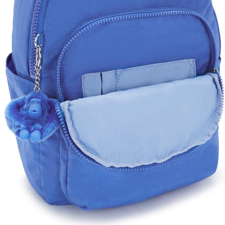 حقيبة ظهر صغيرة (مع حماية للكمبيوتر المحمول) من KIPLING للجنسين أزرق هافانا سيول S - I4082-JC7