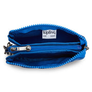 KIPLING محفظة صغيرة أنثى الساتان الأزرق الإبداع S