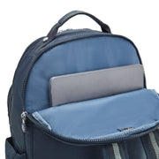 KIPLING حقيبة ظهر كبيرة (مع حجرة كمبيوتر محمول) للجنسين أزرق حقيقي الدرجة اللونية سيول لاب
