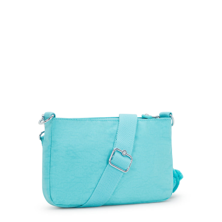 حقيبة كتف صغيرة من KIPLING (مع حزام قابل للإزالة) أنثى أعمق أكوا ميلوس أب - I4378-T6E