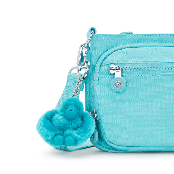 حقيبة كتف صغيرة من KIPLING (مع حزام قابل للإزالة) أنثى أعمق أكوا ميلوس أب - I4378-T6E