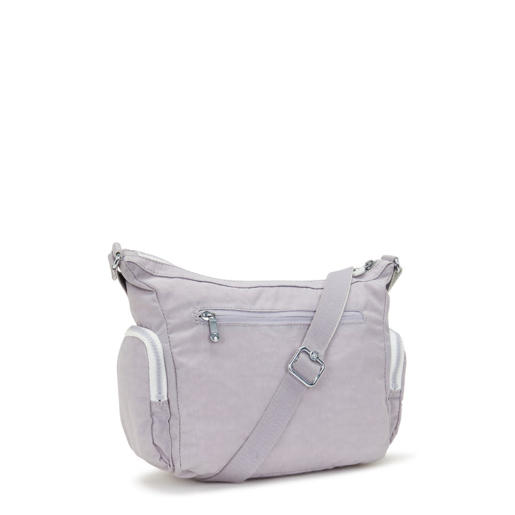 حقيبة KIPLING كروس متوسطة الحجم مع أحزمة قابلة للتعديل أنثى رمادي رقيق جاب S - I4493-1FB