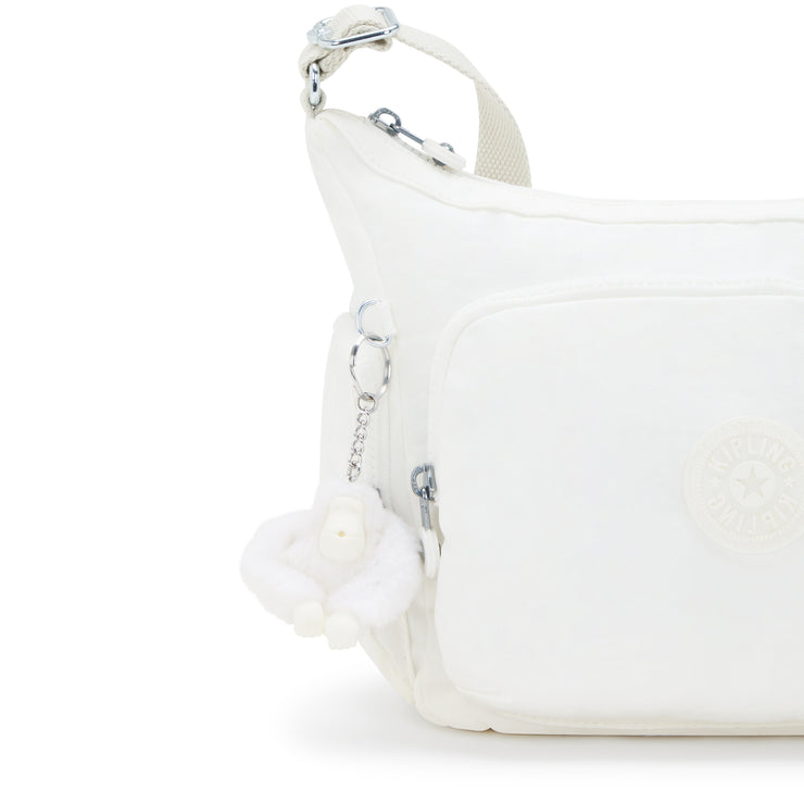 حقيبة KIPLING كروس متوسطة الحجم مع أحزمة قابلة للتعديل أنثوية من المرمر النقي النقي Gabb S - I4493-6KH