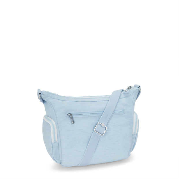حقيبة كروس بودي متوسطة KIPLING مع أحزمة قابلة للتعديل أنثى فروست أزرق Bl Gabb S