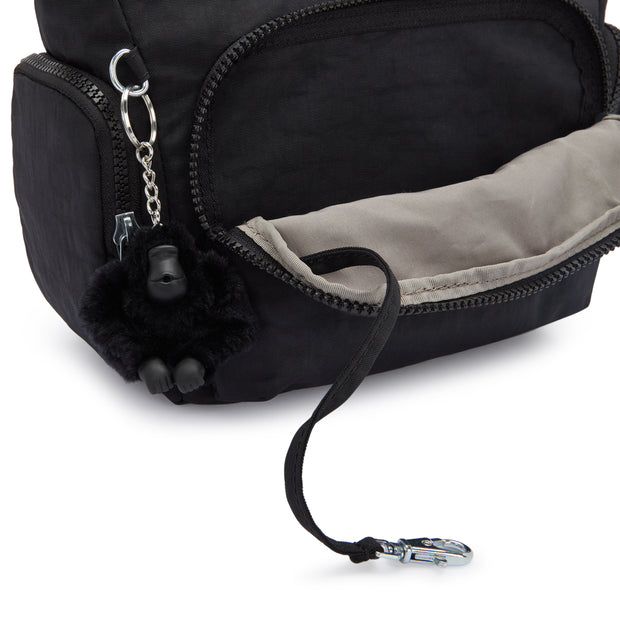حقيبة KIPLING كروس متوسطة الحجم مع أحزمة قابلة للتعديل أنثى أسود نوار غاب S - I4493-P39