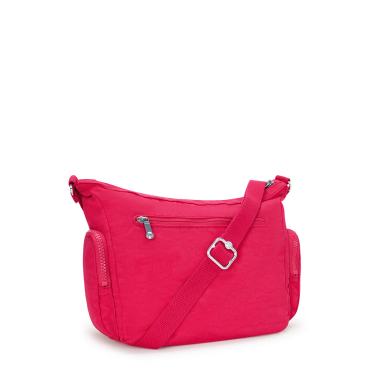 حقيبة KIPLING كروس متوسطة الحجم بأشرطة قابلة للتعديل أنثوية باللون الوردي الوردي Gabb S - I4493-T73