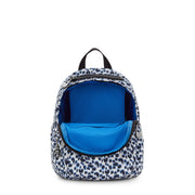 حقيبة ظهر صغيرة من KIPLING حقيبة ظهر أنثوية صغيرة من نوع Curious Leopard Delia Mini - I4563-1HZ