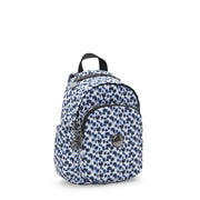 حقيبة ظهر صغيرة من KIPLING حقيبة ظهر أنثوية صغيرة من نوع Curious Leopard Delia Mini - I4563-1HZ