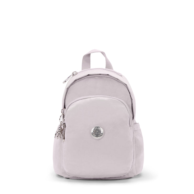 KIPLING حقيبة ظهر صغيرة أنثى بريق فضي ديليا ميني