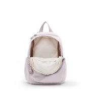 حقيبة ظهر صغيرة من KIPLING حقيبة ظهر أنثوية صغيرة جليم فضي ديليا ميني - I4563-K6G