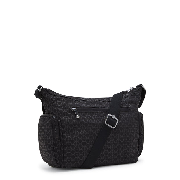 حقيبة KIPLING كروس متوسطة الحجم بأشرطة قابلة للتعديل بتوقيع أنثى Emb Gabb S - I4611-K59