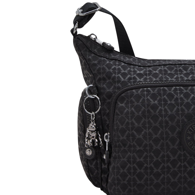 حقيبة KIPLING كروس متوسطة الحجم بأشرطة قابلة للتعديل بتوقيع أنثى Emb Gabb S - I4611-K59