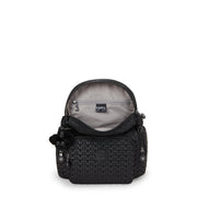 حقيبة ظهر صغيرة KIPLING مع أحزمة قابلة للتعديل أنثى التوقيع Emb City Zip Mini