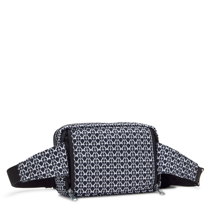 حقيبة KIPLING كروس صغيرة قابلة للتحويل إلى حقيبة خصر (بأحزمة قابلة للإزالة) أنثى بطبعة أبانو متعددة - I4706-DD2
