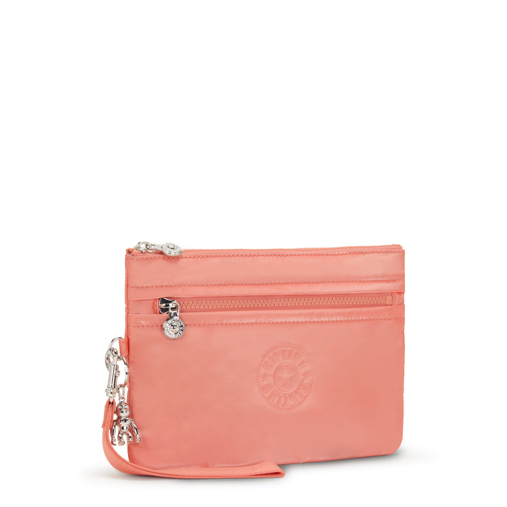 حقيبة KIPLING المسطحة الكبيرة المسطحة (مع سوار المعصم) أنثى خوخي غلام فاخر - I4806-S7W