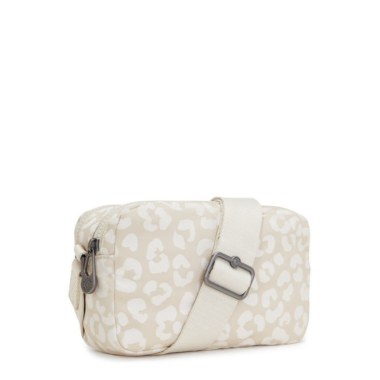 KIPLING KIPLING كروس بودي صغير أنثى أبيض الفهد J ميلدا جديد - I5055-T8J