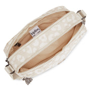 KIPLING KIPLING كروس بودي صغير أنثى أبيض الفهد J ميلدا جديد - I5055-T8J