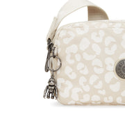 KIPLING KIPLING كروس بودي صغير أنثى أبيض الفهد J ميلدا جديد - I5055-T8J