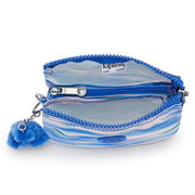 حقيبة KIPLING محفظة صغيرة أنثوية باللون الأزرق المخفف الإبداعي S - I5159-TX9