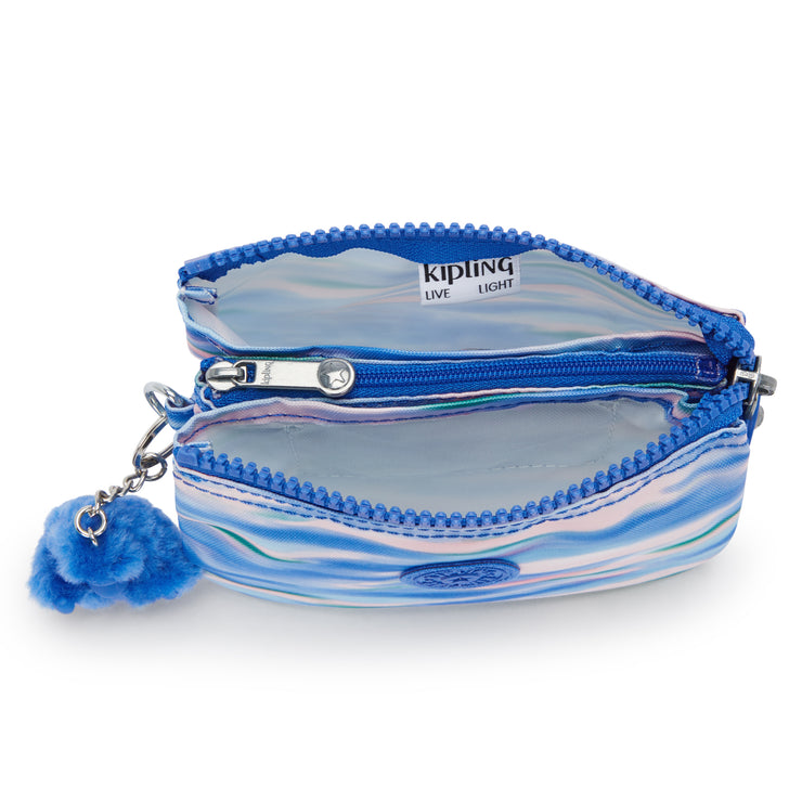 حقيبة KIPLING محفظة صغيرة أنثوية باللون الأزرق المخفف الإبداعي S - I5159-TX9