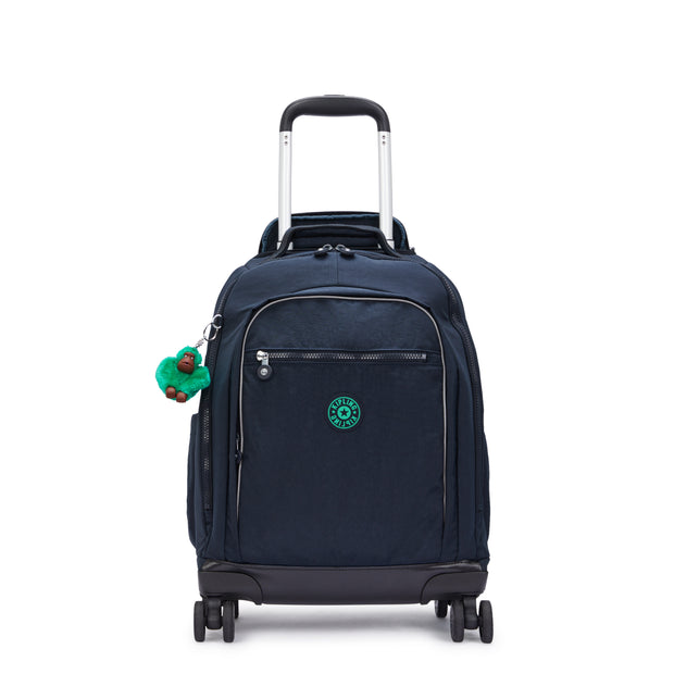 حقيبة ظهر كبيرة بعجلات KIPLING (مع حماية للكمبيوتر المحمول) للجنسين أزرق أخضر Bl New Zea