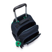 حقيبة ظهر كبيرة بعجلات KIPLING (مع حماية للكمبيوتر المحمول) للجنسين أزرق أخضر Bl New Zea