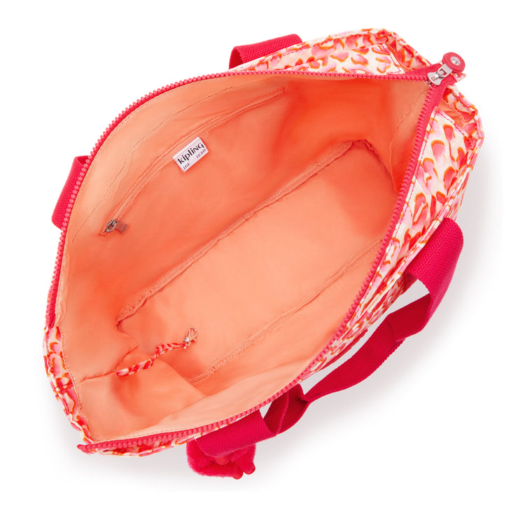 حقيبة KIPLING كبيرة الحجم (مع حزام كتف قابل للإزالة) أنثى الفهد اللاتيني Minta L - I5379-6LX