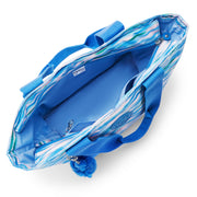 حقيبة KIPLING كبيرة الحجم (بحزام كتف قابل للإزالة) أنثى أزرق مخفف Minta L - I5379-TX9
