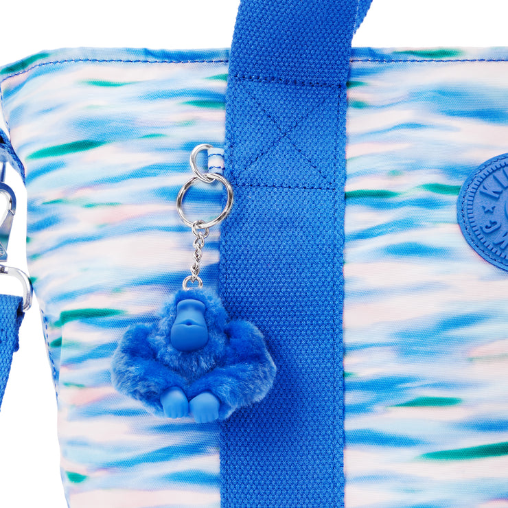 حقيبة KIPLING كبيرة الحجم (بحزام كتف قابل للإزالة) أنثى أزرق مخفف Minta L - I5379-TX9
