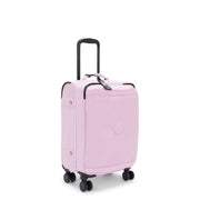 حقيبة KIPLING صغيرة الحجم بعجلات ذات عجلات أنثى ذات لون وردي مزهر وردي عفوي S - I5508-R2C